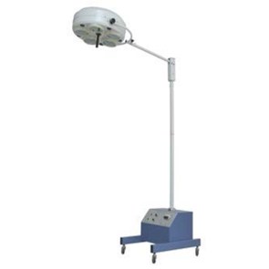 Lámpara de cirugía de 5 focos en pedestal y batería de emergencia PRZ-KS5-EP